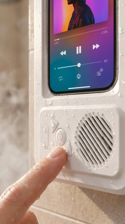 Rainody buttons for volume and skipping songs